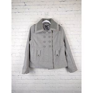 What's Hot wool peacoat size xl*